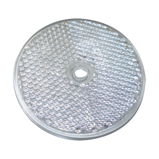 Coast Round Reflex Reflector - Clear
