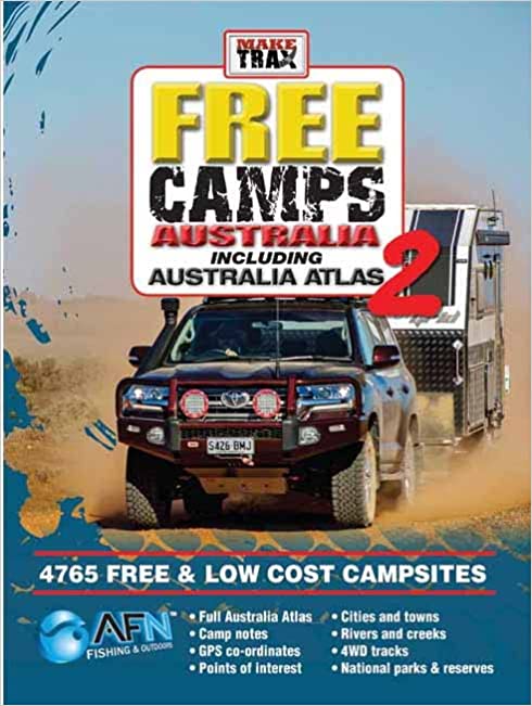 Make Trax Free Camps Australia 2 inc Australia Atlas