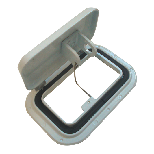 SCUPPER VENT WHITE-SMALL