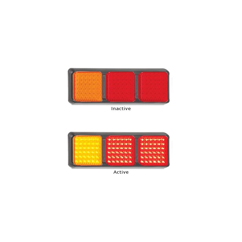 LED Autolamps Stop/Tail & Indicator Lamp 80BARRM