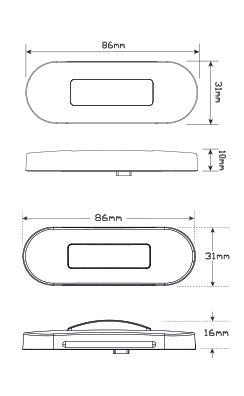 LED Autolamps 86 Series