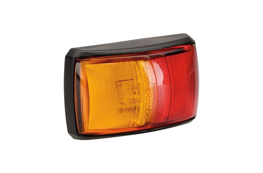 Narva 91402BL 10-33 Volt Model 14 L.E.D Side Marker Lamp (Red/Amber)
