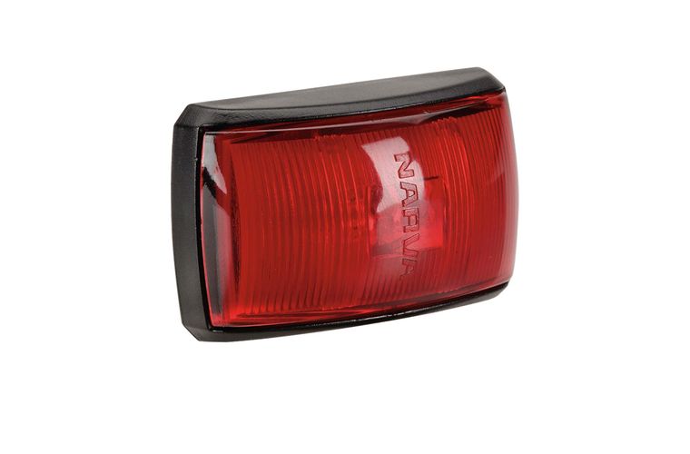 Narva 91432BL 10-33 Volt Model 14 L.E.D Rear End Outline Marker Lamp (Red)