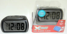 Load image into Gallery viewer, LCD Alarm Clock BLACK
