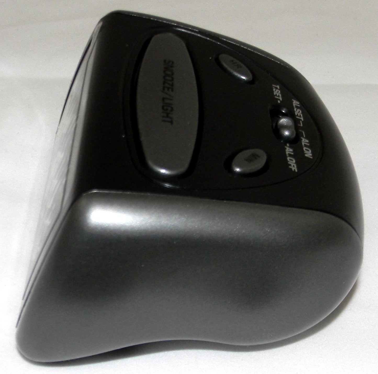 LCD Alarm Clock BLACK