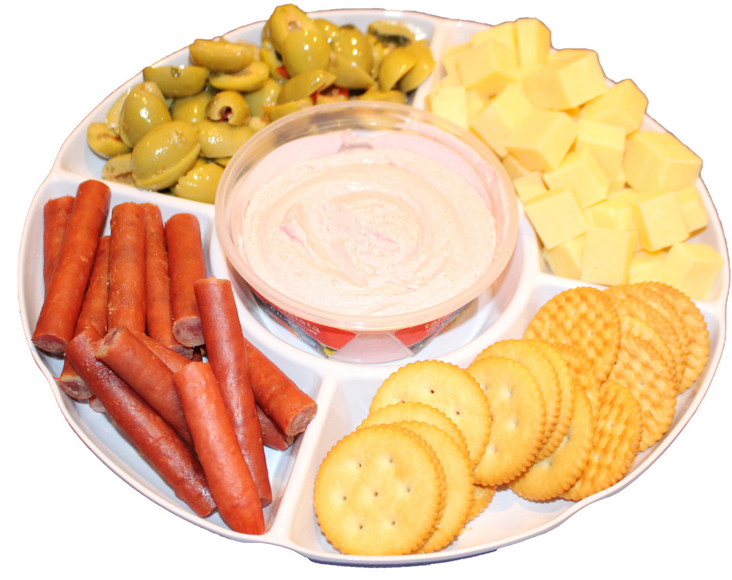 GLACIER MELAMINE PLATTER