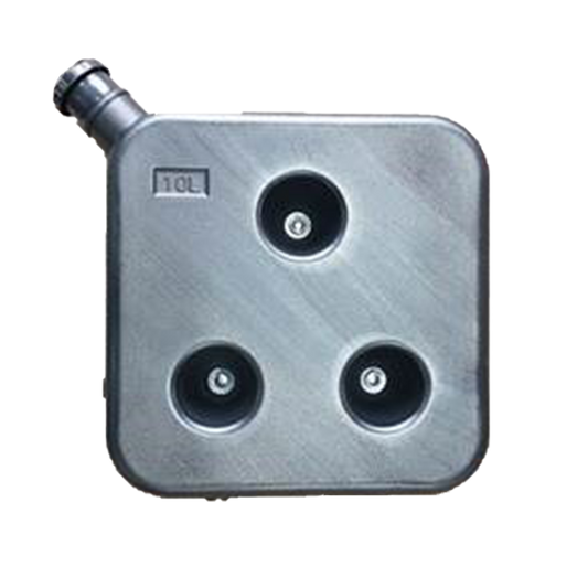 Diesel Heater Lockable Fuel Tank - Black - 10L (390x390mm) t/s Autoterm Heater