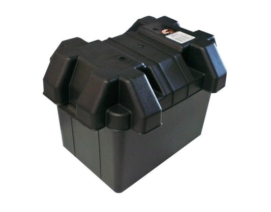 BATTERY BOX MEDIUM INCL STRAP FITTING KIT 325 X 185 X 200MM SUITS N70ZZ