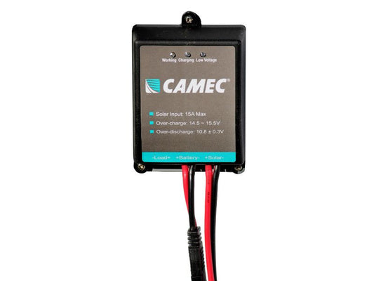 CAMEC SOLAR CHARGE REGULATOR - 15 AMP