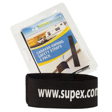 Load image into Gallery viewer, CARAVAN AWNING SAFETY STRAPS - TWO STRAPS
