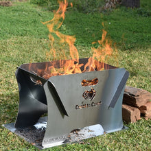 Load image into Gallery viewer, COAST STEEL Portable 400mm Firepit &amp; Ember Tray Kit
