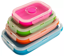 Load image into Gallery viewer, Collapsible Space Saving Rectangular Tub Set of 4

