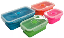 Load image into Gallery viewer, Collapsible Space Saving Rectangular Tub Set of 4
