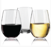 Load image into Gallery viewer, CRYSTAL CLEAR TRITAN STEMLESS RED WINE GLASS 20 OZ

