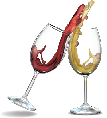 CRYSTAL CLEAR TRITAN RED WINE GLASS x 4