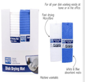 Dish Drying Mat 38cm x 50cm