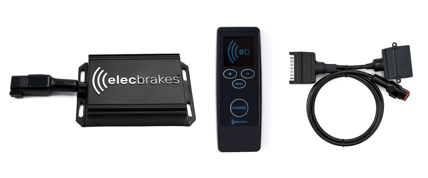 Elec Brake - Flat 7 Pin to Flat 12 Pin Socket