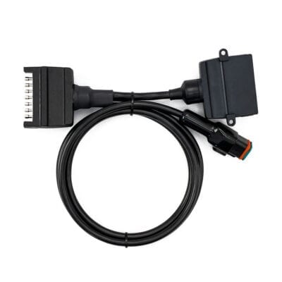 Elec Brake - Flat 7 Pin to Flat 12 Pin Socket