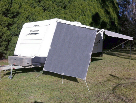 Caravan End Wall Privacy Screen for Fiamma Awnings