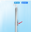 FIAMMA WINDING HANDLE TELESCOPIC 2.4M