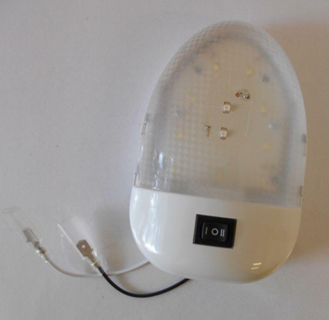 Coast LED Oval Light 12V C/W Lens