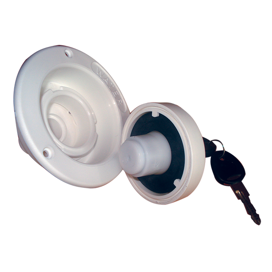 Lockable Water Filler-White