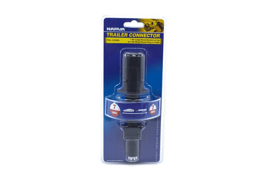 Narva Pin Round Socket on Car to 7 Pin Large Round Plug on Trailer