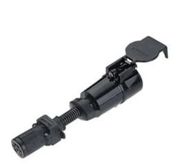 Narva Pin Round Socket on Car to 7 Pin Large Round Plug on Trailer