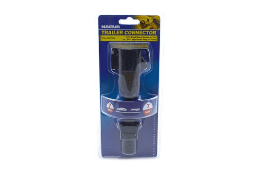 Narva Pin Round Socket on Car to 7 Pin Large Round Plug on Trailer