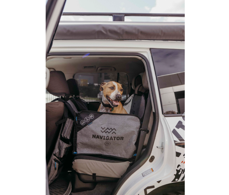 NAVIGATOR DOG SEAT BUDDY TRAVEL COMBO WITH BONUS DOG LEAD
