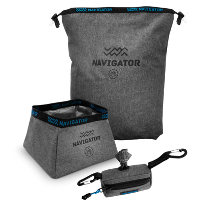 NAVIGATOR 3 PIECE DOG TRAVEL BUDDY