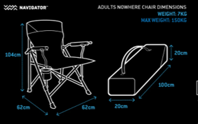 THE NAVIGATOR NOWHERE CHAIR ADULTS / KIDS