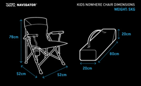 THE NAVIGATOR NOWHERE CHAIR ADULTS / KIDS