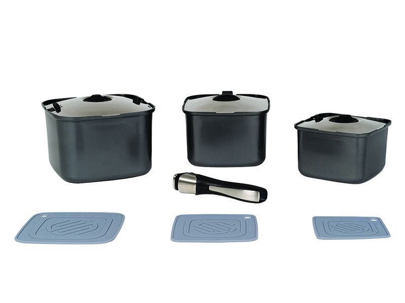 SMARTSPACE POTS WITH LIDS