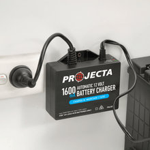 Load image into Gallery viewer, PROJECTA Automatic 12V 1600mA 2 Stage Battery Charger
