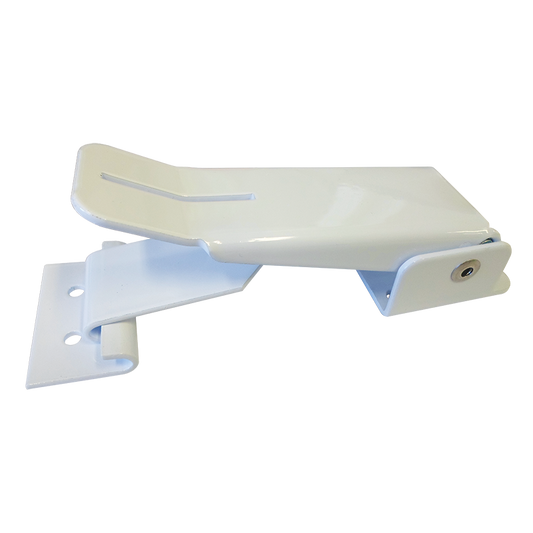Roof Clamp with J Hook For Pop-Top White 2 part
