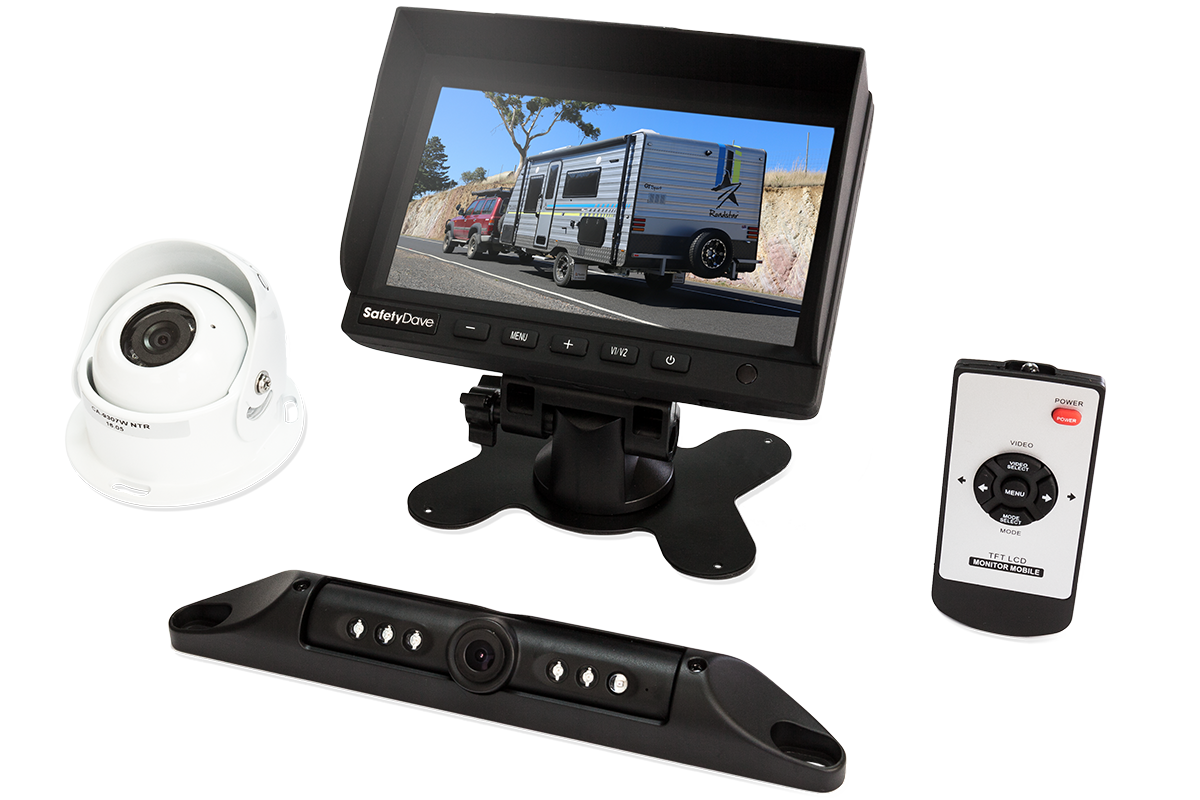 Caravan Remote Monitoring Module SD 7” Caravan Rear Vision Monitor | Caravan Accessories Australia ...