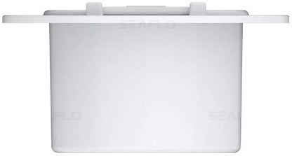 SEA FLO Round Electric Cable Hatch for 30 and 50 Amp Cords (White)