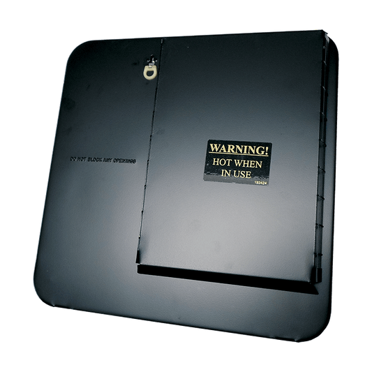 Black Suburban New Style Vented Door