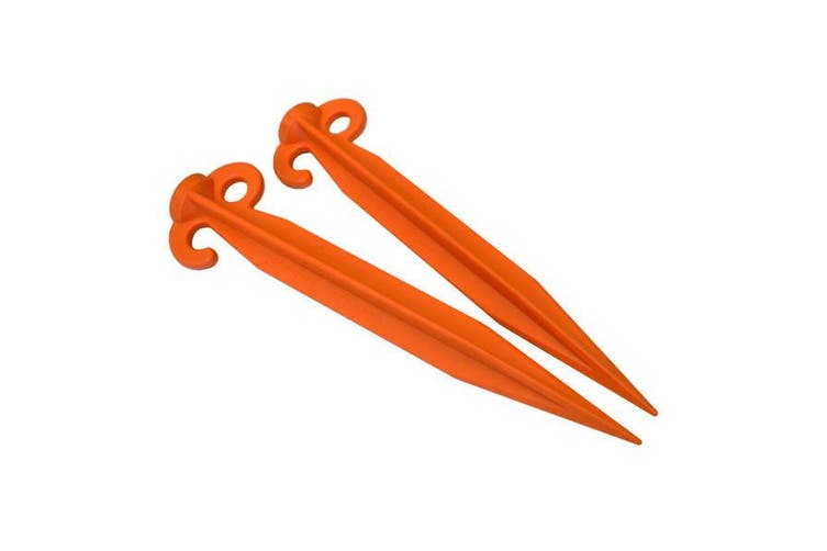 Supa-Peg Orange Polyprop Sand Pegs 300mm x 4