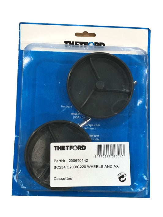 SC234/C200/C220 Thetford Cassette Wheels & Axis