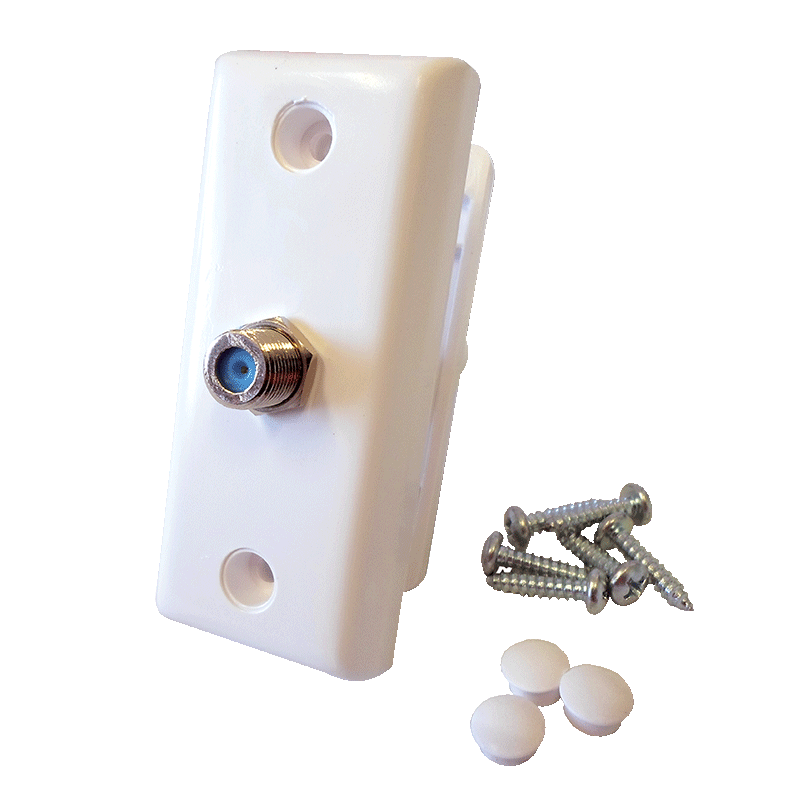 HAPPY WANDERER THRU-VAN-WALL COAX CABLE CONNECTION