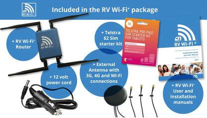 RV WIFI+4GX Portable Caravan WIFI Internet