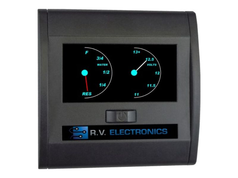 LCD SINGLE WATER LEVEL & 1 BATTERY GAUGE