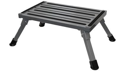 COAST Folding ALUMINUM RV Step (150kg Capacity)