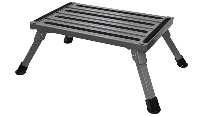 COAST Folding ALUMINUM RV Step (150kg Capacity)
