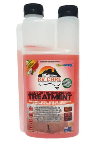 CLEANAWORX RV CARE BLACK & GREY WATER HOLDING TANK TREATMENT 1L