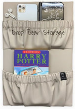 Load image into Gallery viewer, Drop Bear Double storage pocket in vinyl - Various colours
