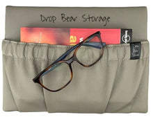 Load image into Gallery viewer, Drop Bear LUXE mini storage pocket in faux leather - Various Colours
