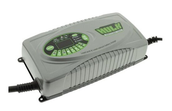 HULK 9 STAGE FULLY AUTOMATIC SWITCHMODE BATTERY CHARGER - 25 AMP